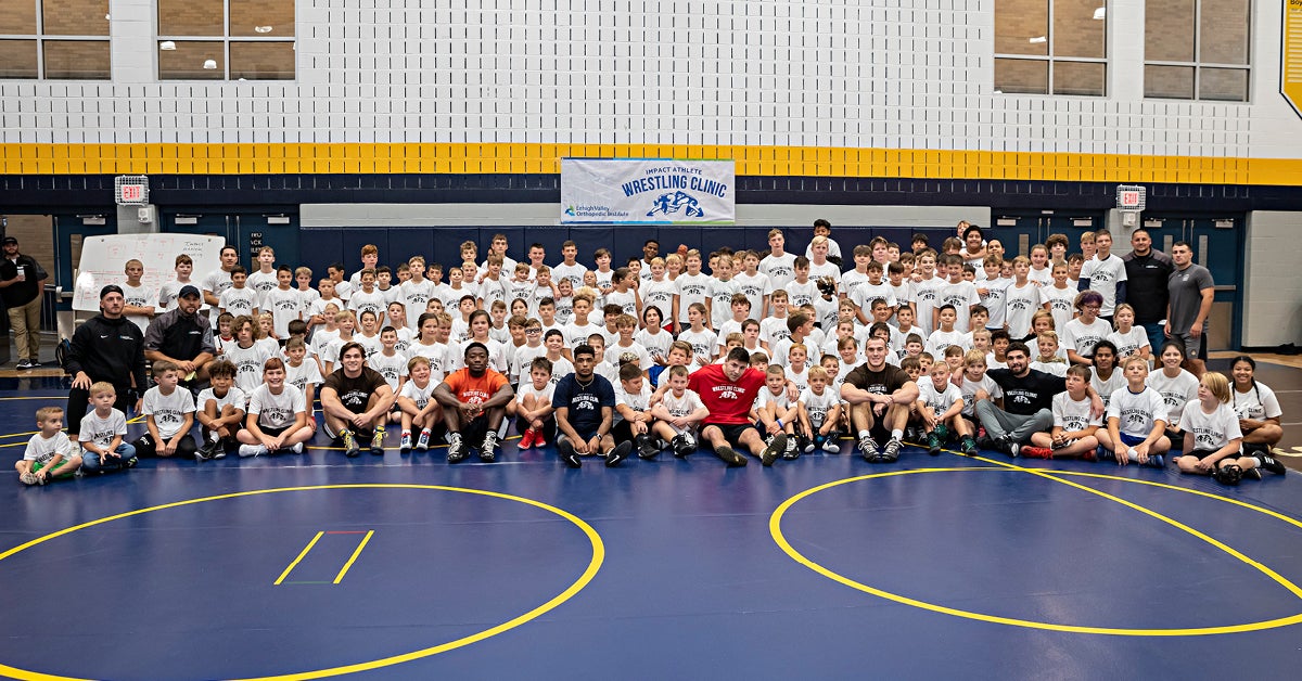 LVHN and Collegiate Wrestlers From Across the Nation Host Youth